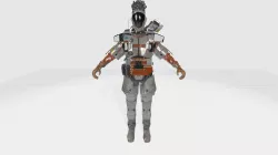 Apex legends 3d models Bangalore Legendary 3D model 3D model