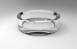 Ashtray clear 3D model