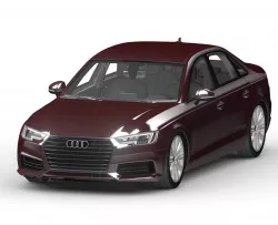 Audi A4 TFSI Quattro 3D model