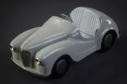 Austin J 40 pedal car for kids 3D model