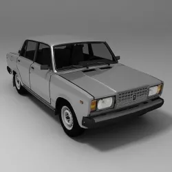 BA3-2107 Low-poly  3D model