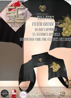 Bambi Top Full Perm Low-poly  3D model