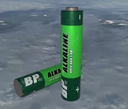 Battery AAA Low-poly  3D model