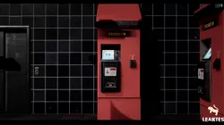 Biletomat Ticket Machine Bilet Machine Gameready Optimized Low-poly  3D model
