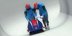 Bobsledder 3D model