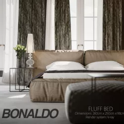 Bonaldo Fluff Bed 3D model