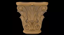 Bracket decor 3d stl models for artcam and aspire Programmes 3D model