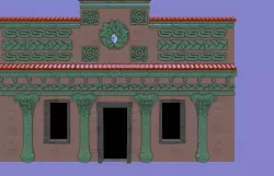 Brazilian Indiginious House Facade Low-poly  3D model
