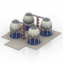 building 3D model 3D model