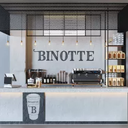 Cafe Binotte 3D model