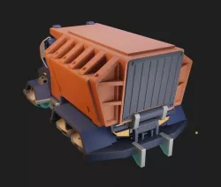 car from overwatch volskaya industries overwatch 3D model