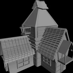 CASTLE 3D model