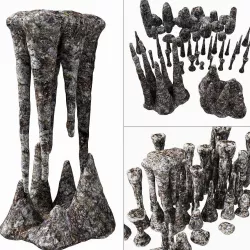 Cave stone 3D model