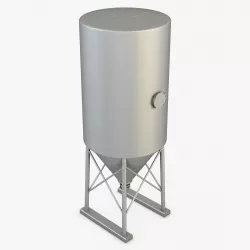Cement Silo  3D model