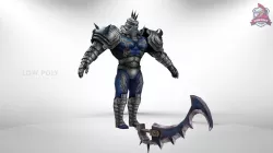 Character low poly game - Terry Low-poly  3D model