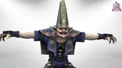 Character people human  demon Low-poly  3D model