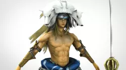 Character people human wolf god Low-poly  3D model