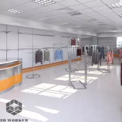 Clothing Store 3D model