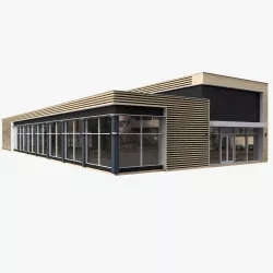 Coffee Shop 3D model