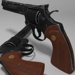 Colt Python 357 3D model