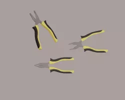 Combination Pliers 3D model
