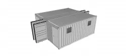 Container Kitchen 3D model