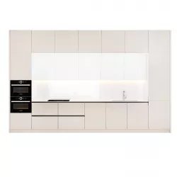 Contemporary Kitchen SCAVOLINI Low-poly  3D model