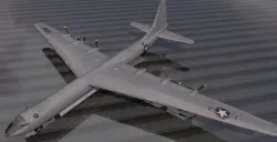Convair XB-36 Peacemaker 3D model