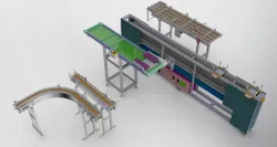 Conveyor assembly 3D model