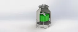 Cooling tower  3D model