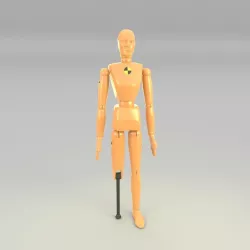 Crash Test Dummy Model 3D model