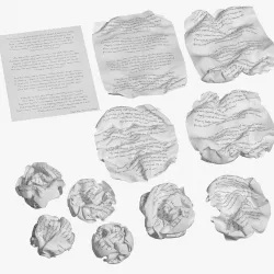 Crumpled Paper 3D model