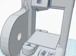 Cube 3D Printer Model