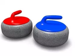 Curling Stones 3D model