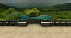 dam 3d model 3D model