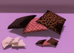 Decor pillows 3D model