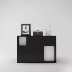 Decorative shelves combo 01 3D model