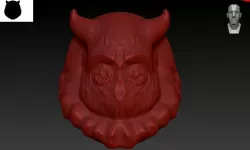 Devil Head Model by Sorteos 3D model