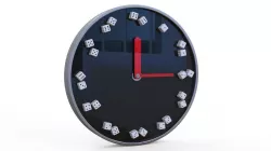 Dice Clock 3D model
