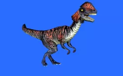Dilo 3D Model Low-poly  3D model