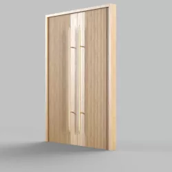 Door design Low-poly  3D model