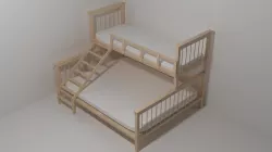 Double Bed 3D model