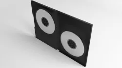 Double DVD Case 3D model