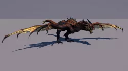 Dragon 3D model