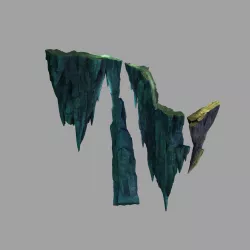Dragon Hall - Broken Cliff 032 3D model