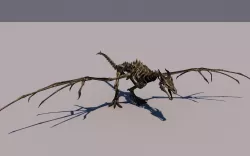 Dragon Skeleton 3D model