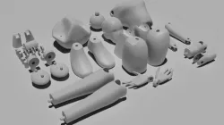 Drawing reference doll 3D model