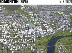 Edmonton Canada 3D model