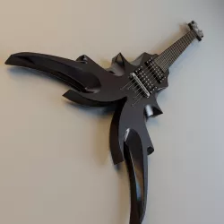 Electric guitar B C Rich DRACO 3D model