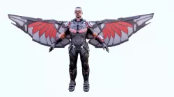 Falcon Marvel 3D model